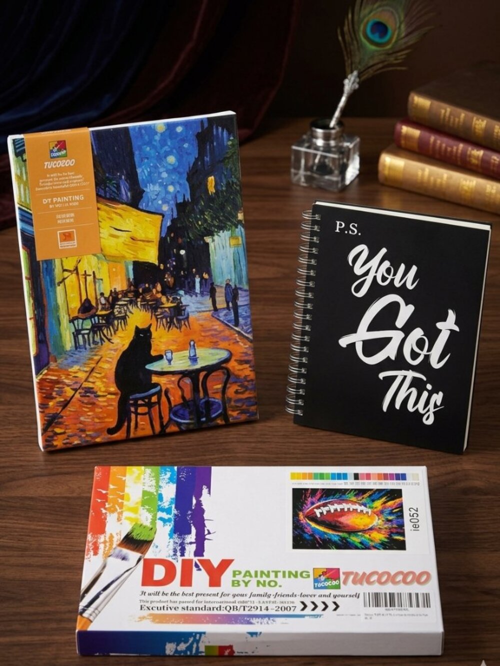 Gift Set – DIY Painting & Motivation Journal Bundle